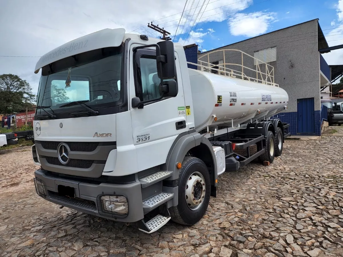 Mercedes-benz 3131 6x4 Ano 2014 Tanque Pipa 20.000 Litros